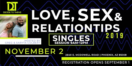 Love, Sex & Relation-Tips: Single's Edition