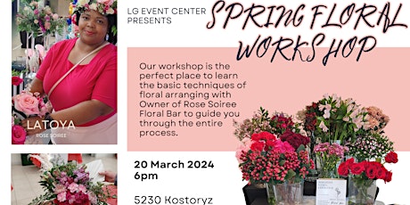 Spring Floral Workshop presented by LG Event Center primary image