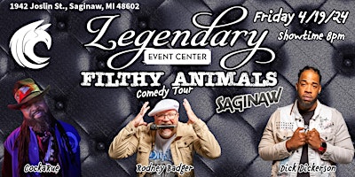 Hauptbild für Filthy Animals Comedy Tour 4/19/24