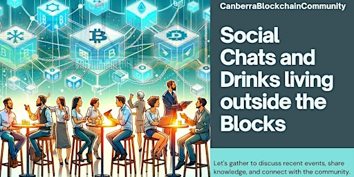 BITCOIN HALVING EDITION-Social Chats and Drinks living outside the Blocks primary image
