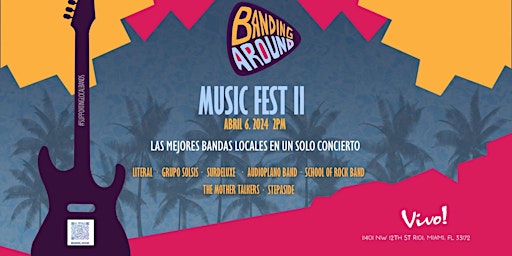 Imagem principal do evento BANDING AROUND MUSIC FEST II