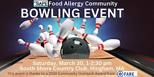 Primaire afbeelding van SAFE’s Food Allergy Community Bowling Event