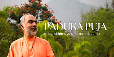 Imagem principal do evento Paduka Puja with Pujya Swami Swaroopananda