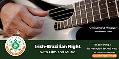 Image principale de Irish-Brazilian Night with Film and Music