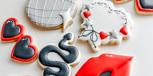 Hauptbild für NEW! 6pm Cookie Decorating Class for Swifties (Micah's Version) - Age 21+!