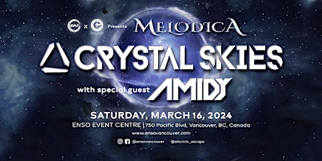 CRYSTAL SKIES with AMIDY - MELODICA primary image