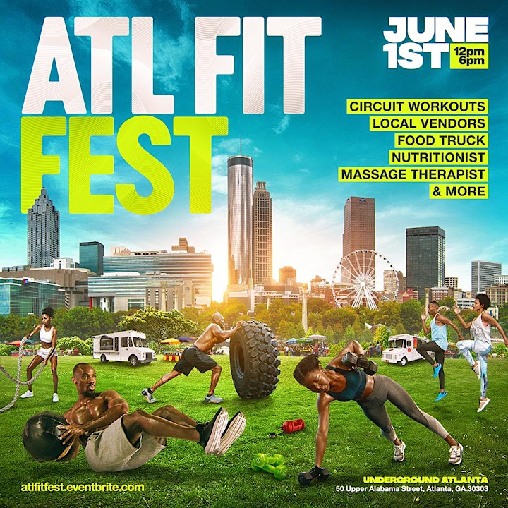 ATL Fit Fest Tickets, Sat, Jun 1, 2024 at 12:00 PM