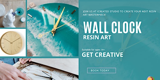 Resin Art Workshop - Wall Clock primary image