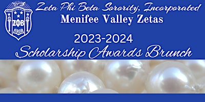 Primaire afbeelding van Menifee Valley Zetas 2023-2024 Scholarship Brunch