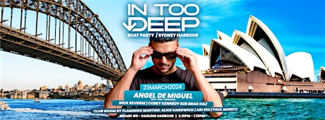 InTooDeep ft. Angel de Miguel + Flamingo Martini | Sunset Boat Party primary image