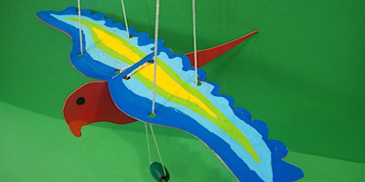 Immagine principale di Make a 3D Wooden Flying Bird 