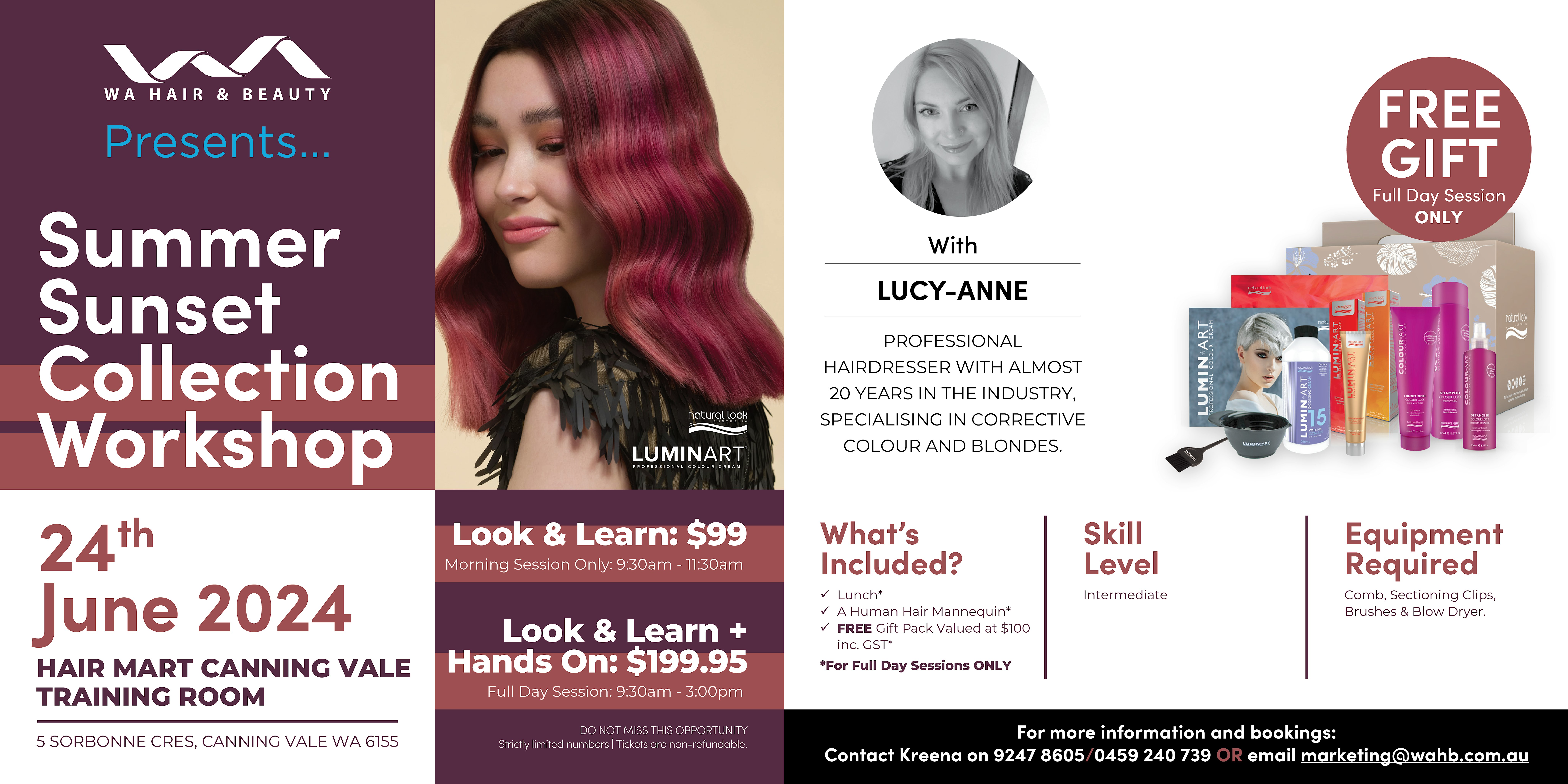 Summer Sunset Collection – Look & Learn + Hands on