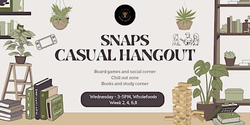 SNAPS Casual Hangout primary image