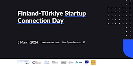 Imagem principal do evento Finland-Türkiye Startup Connection Day