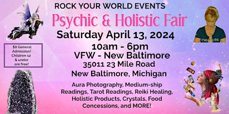 Image principale de Psychic & Holistic Fair in New Baltimore!