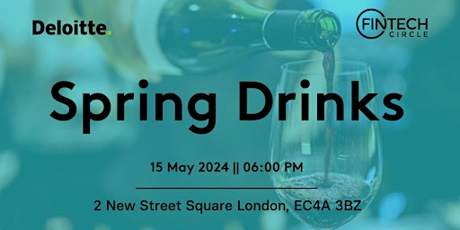 Imagem principal do evento FINTECH Circle Spring Drinks 2024