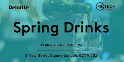 Imagem principal do evento FINTECH Circle Spring Drinks 2024