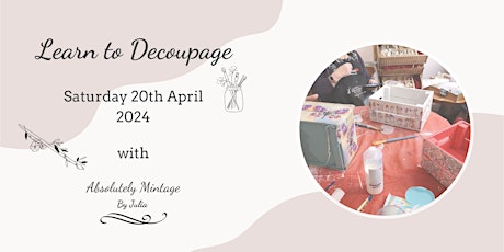 Learn to Decoupage primary image