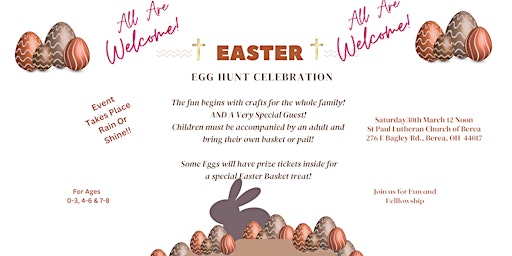 Easter Egg Hunt and Celebration! primary image