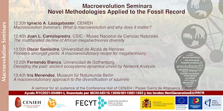 Macroevolution Seminars: Novel Methodologies Applied to the Fossil Record