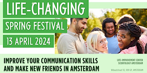 Primaire afbeelding van Life Changing Spring Festival - Saturday 13 April 2024