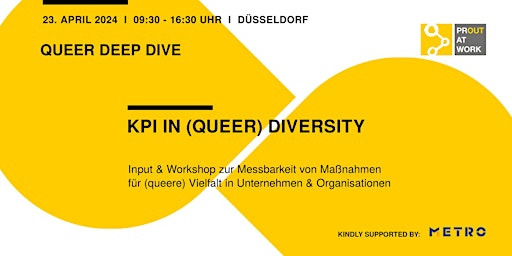 Image principale de QUEER DEEP DIVE: KPI in (Queer) Diversity