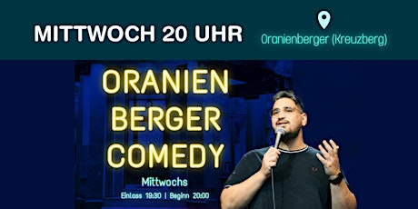 Hauptbild für Oranieberger Stand Up Comedy Open Mic – Kinans Comedy Lab