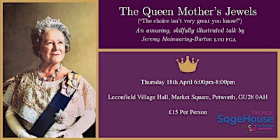 A talk on the Queen Mother's Jewellery by Jeremy Mainwaring-Burton primary image