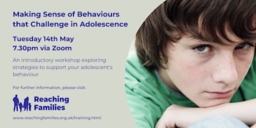 Imagem principal de Making Sense of Behaviours that Challenge in Adolescence