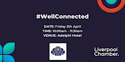 Primaire afbeelding van #WellConnected with Adelphi Hotel