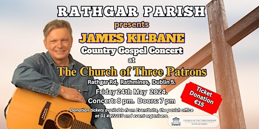 Primaire afbeelding van James Kilbane Concert - A Rathgar Parish Fundraiser