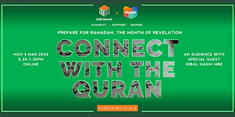Primaire afbeelding van Connect With The Quran - Prepare for Ramadan: The Month of Revelation
