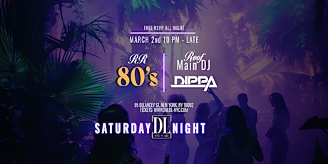 SATURDAY BEST HEATED ROOFTOP PARTY @THE DL (NO COVER)