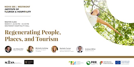 Imagem principal de Regenerating People, Places and Tourism - Master Talk