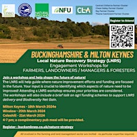 South Bucks Farmer & Landowner LNRS Stakeholder Engagement Workshop primary image