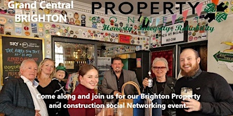 Property Connect Networking event for property and construction Brighton