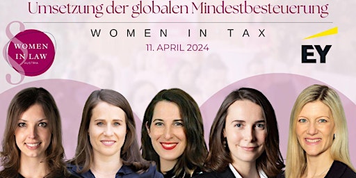 Imagem principal do evento Women in Tax: Umsetzung der globalen Mindestbesteuerung