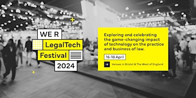 Immagine principale di WE R LegalTech Conference 2024 