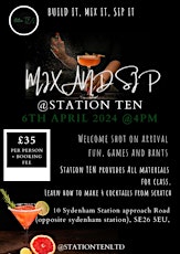 MIX AND SIP COCKTAIL MAKING EVENT