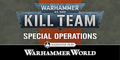 Imagem principal do evento Kill Team: Special Operations