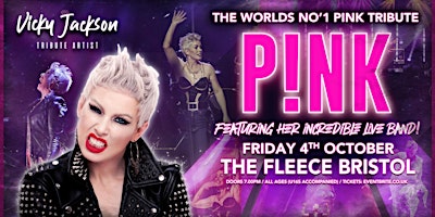 Imagen principal de PINK Tribute - Vicky Jackson & Her Band