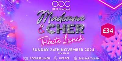 Imagem principal do evento Madonna & Cher Tribute Christmas Lunch