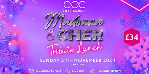 Primaire afbeelding van Madonna & Cher Tribute Christmas Lunch