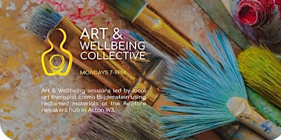 Primaire afbeelding van Art & Wellbeing Workshop with creative therapist Emma Blijdenstein