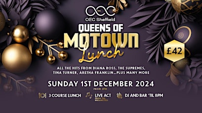 Queens of Motown Christmas Lunch