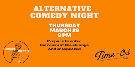 English Alternative and Character Comedy Night