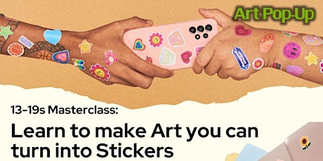 13-19s Masterclass: Create print-ready art & sticker making