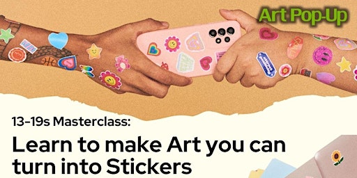 Imagem principal de 13-19s Masterclass: Create print-ready art & sticker making