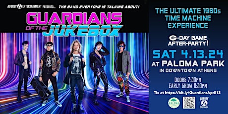 Guardians of the Jukebox at Paloma Park (G-DAY Game Afterparty)
