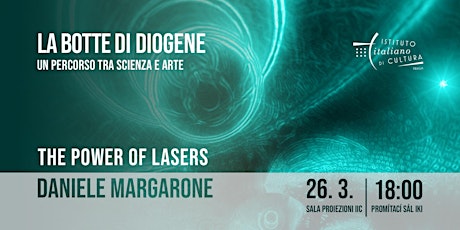 Immagine principale di La botte di Diogene. "The power of lasers" 